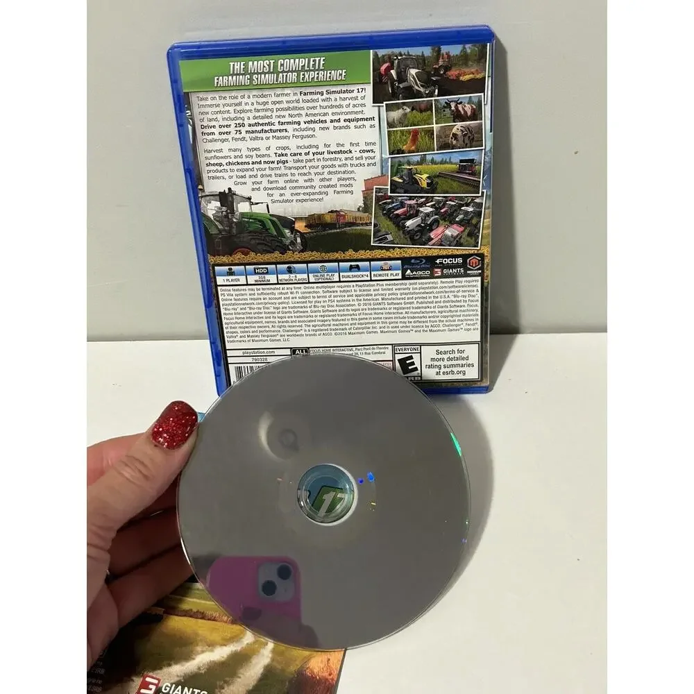PS4 Farming Simulator 17 (Playstation 4 PS4) Complete Tested